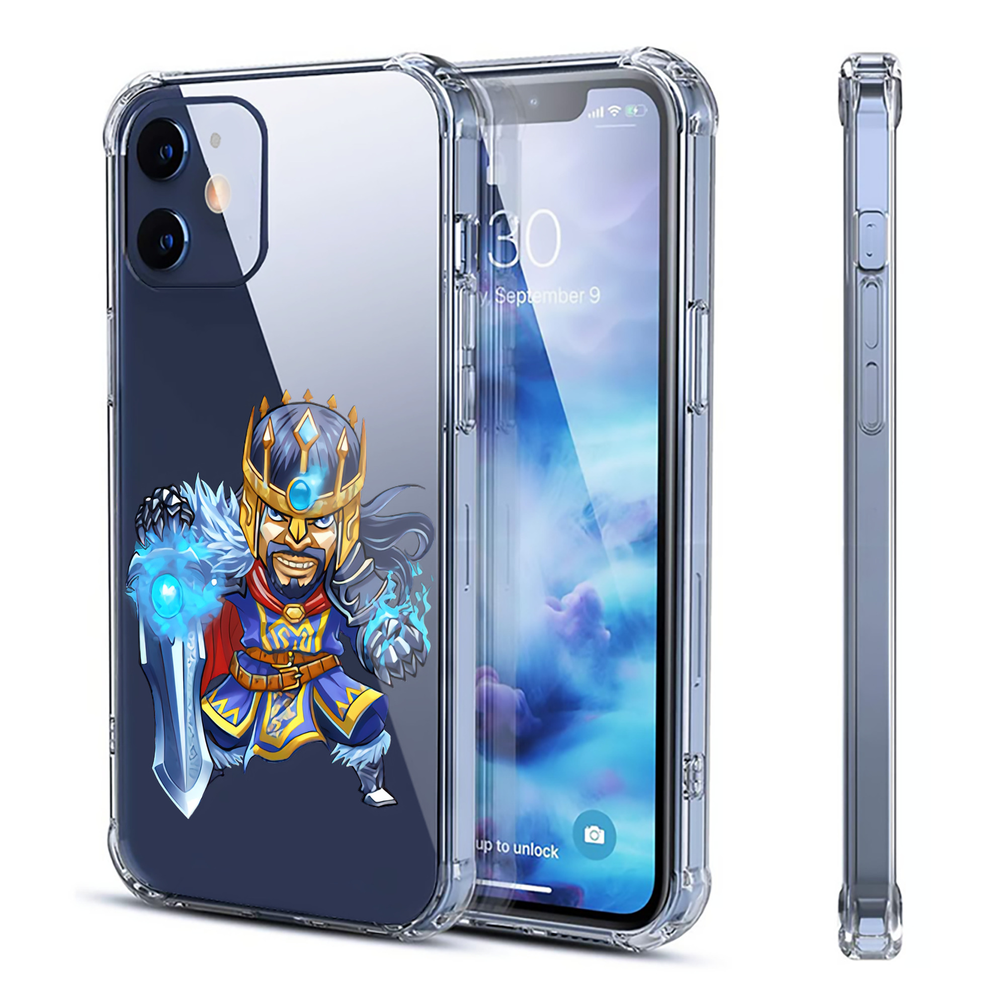 （画像用） リーグ・オブ・レジェンド League of Legends LOL 【iPhone 12シリーズ対応】透明スマホケース（クリアソフトケース）